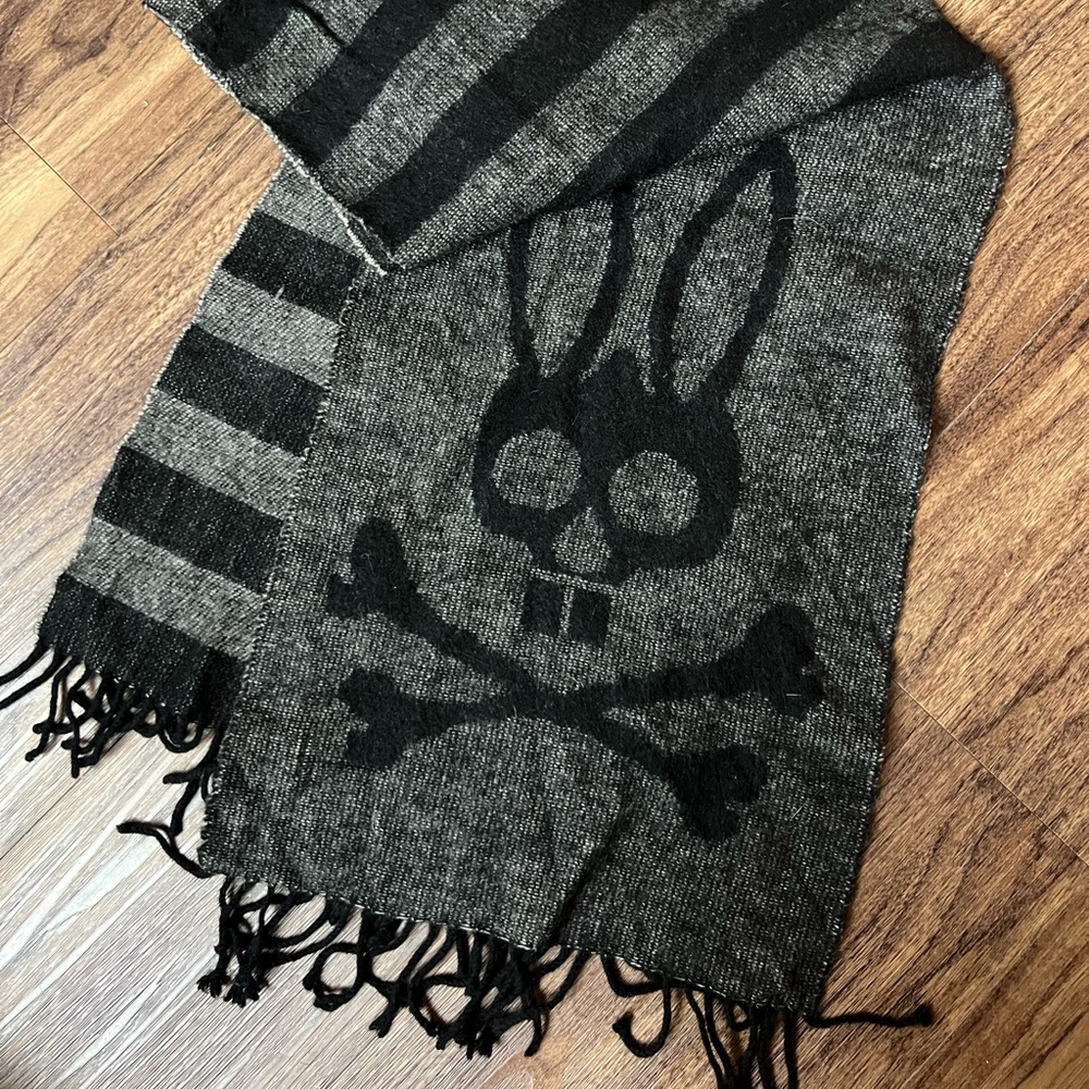 🐰 Unisex Psycho Bunny 100% Cashmere Scarf 🐰